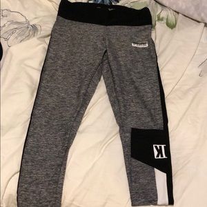 Grey, White, Black Pink/Victoria Secret Leggings
